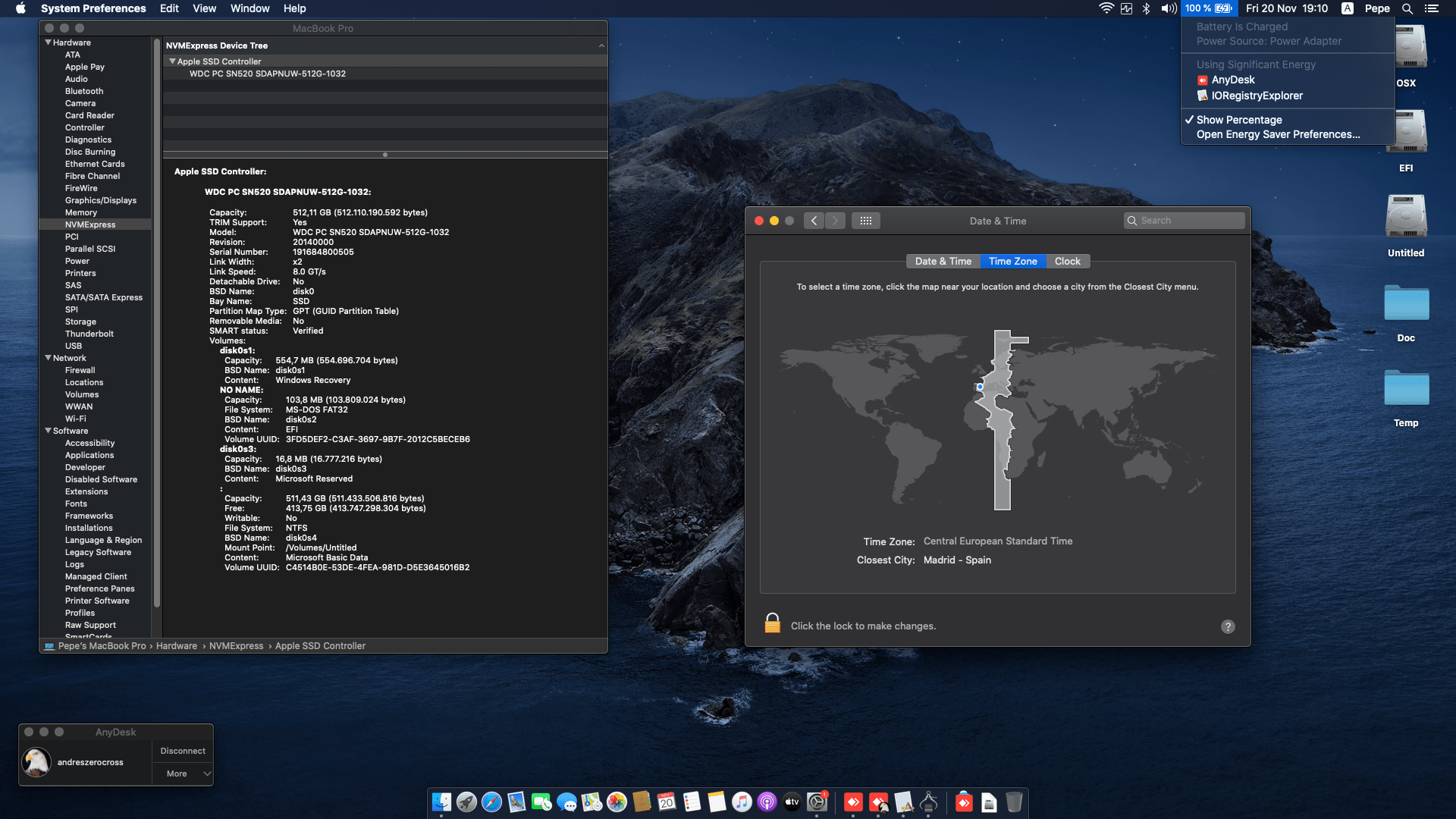 MSI GL63 8RCS 049XES [CoffeeLake   Intel UHD 630 + I2C]   OpenCore 5